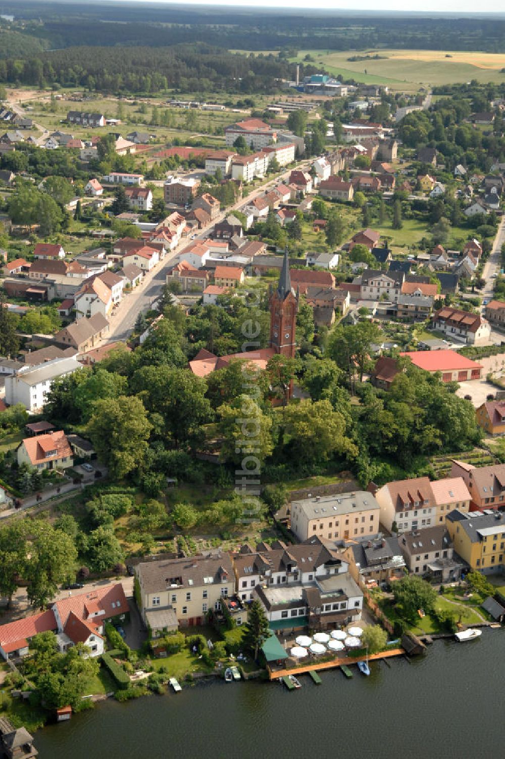 Feldberg aus der Vogelperspektive: Stadtansicht / townscape Feldberg