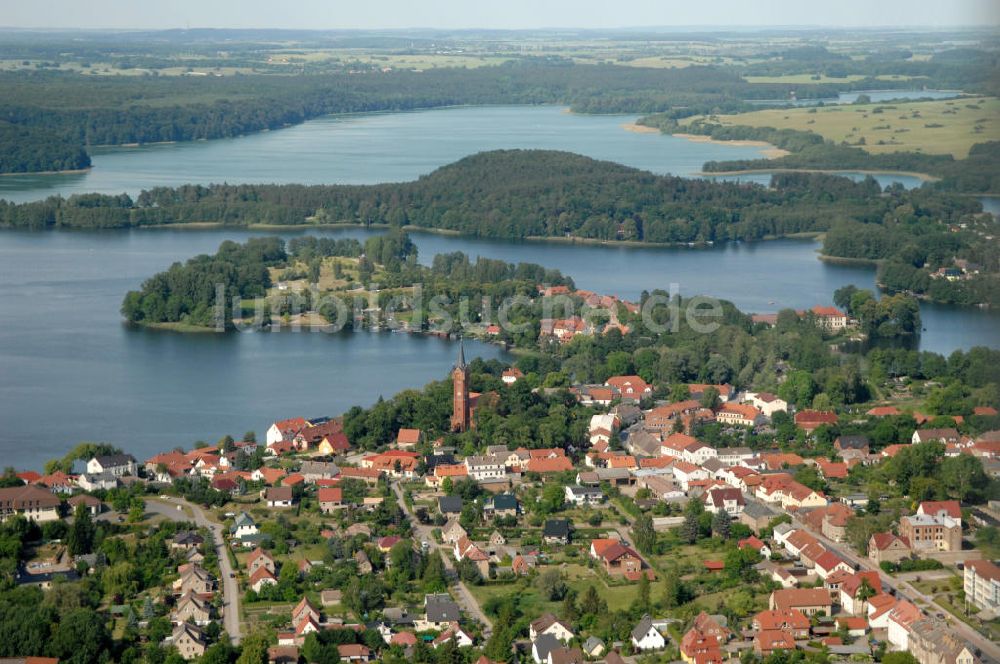 Luftbild Feldberg - Stadtansicht / townscape Feldberg