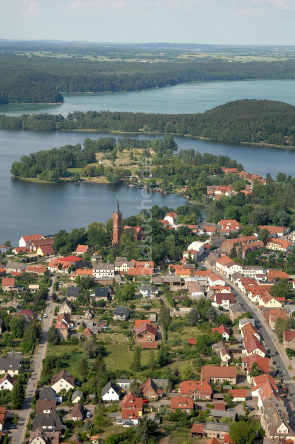 Feldberg von oben - Stadtansicht / townscape Feldberg