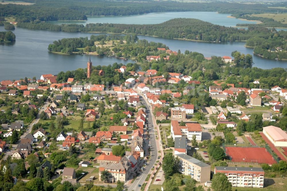 Luftbild Feldberg - Stadtansicht / townscape Feldberg