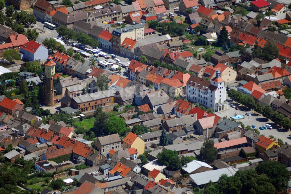 Treuenbrietzen von oben - Stadtansicht Treuenbrietzen