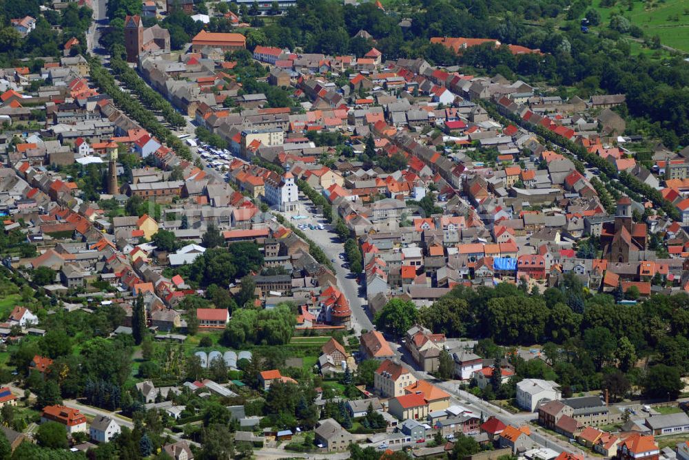 Luftbild Treuenbrietzen - Stadtansicht Treuenbrietzen