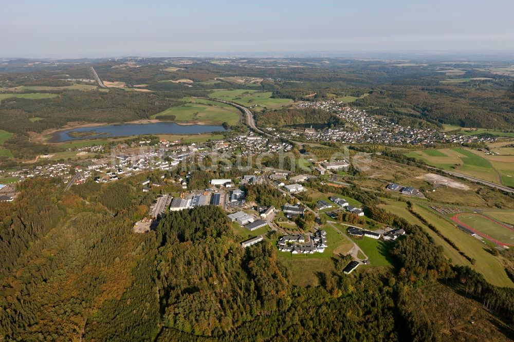 Luftaufnahme Ulmen - Stadtansicht von Ulmen im Bundesland Rheinland-Pfalz