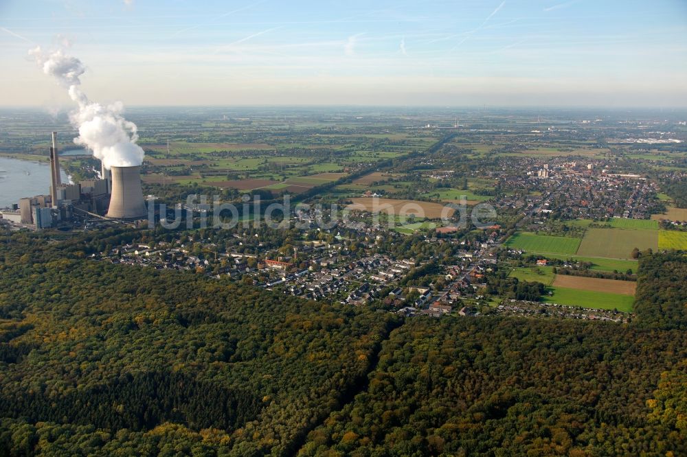 Luftbild Voerde - Stadtansicht von Voerde im Bundesland Nordrhein-Westfalen