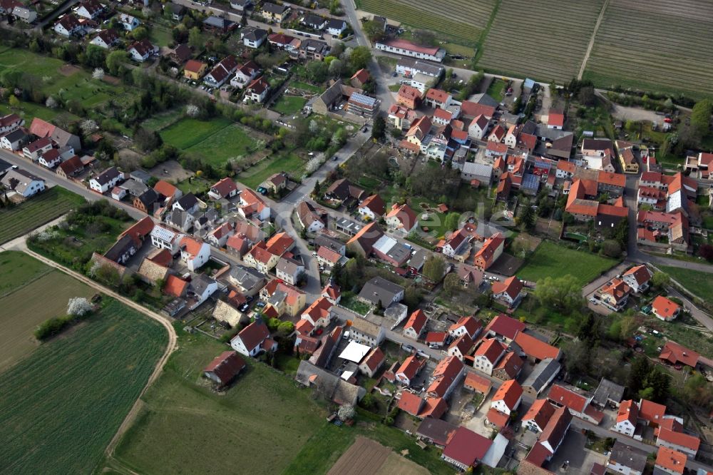 Wahlheim von oben - Stadtansicht von Wahlheim im Bundesland Rheinland-Pfalz