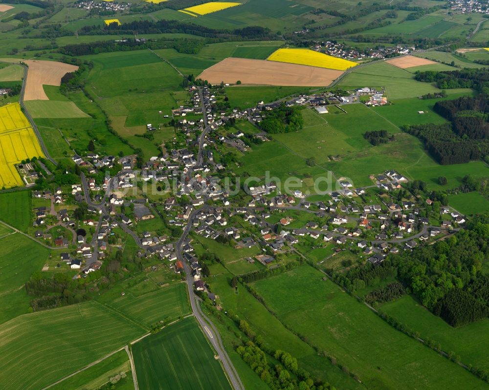 Wahlrod aus der Vogelperspektive: Stadtansicht von Wahlrod im Bundesland Rheinland-Pfalz