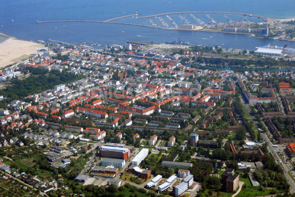 Luftbild WARNEMÜNDE - Stadtansicht Warnemünde