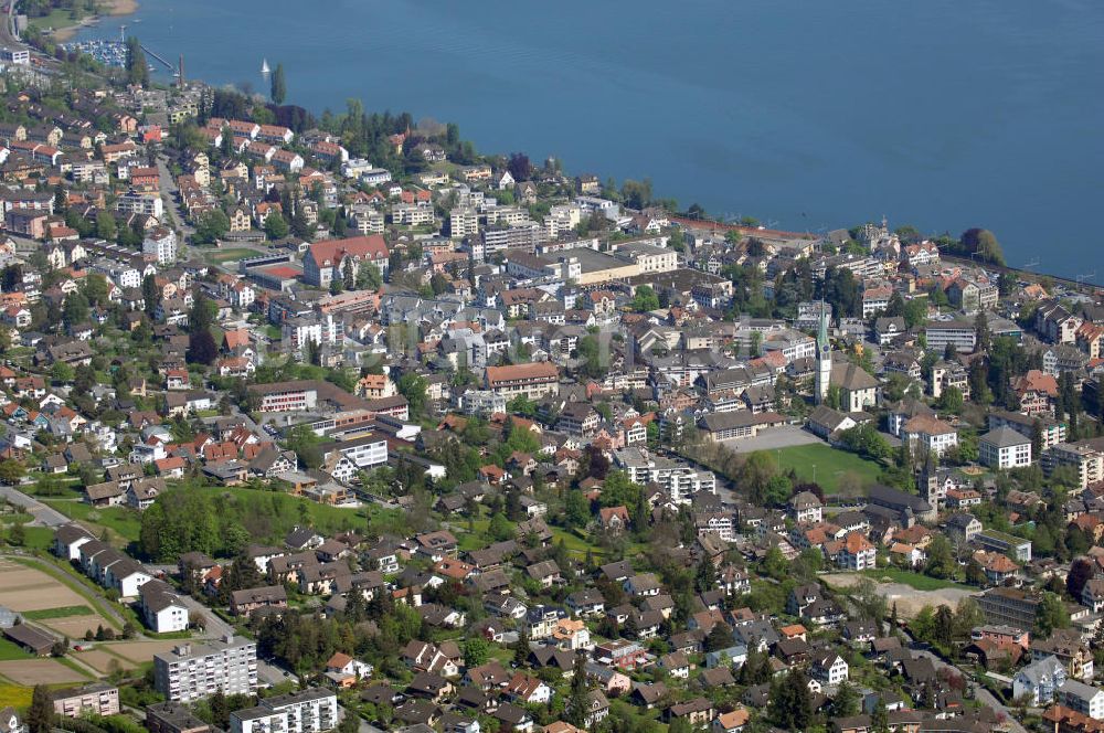 Luftbild Wädenswil - Stadtansicht Wädenswil