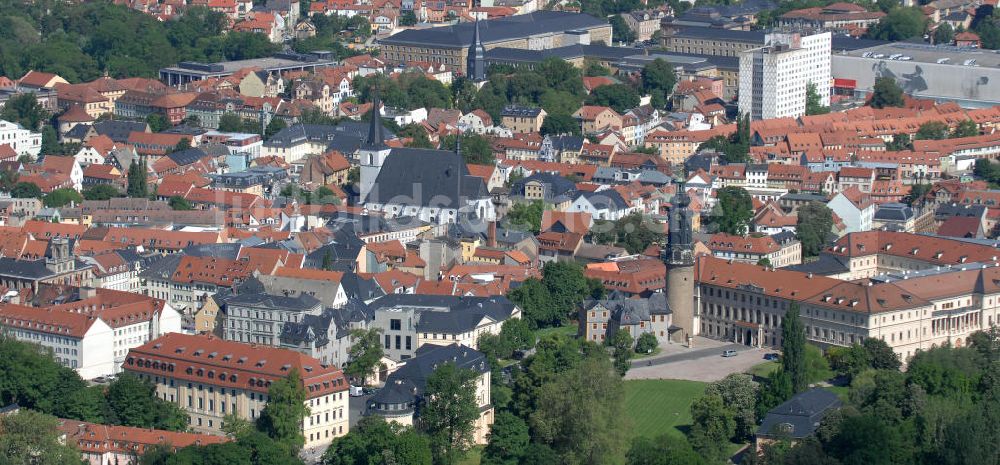 Luftaufnahme Weimar - Stadtansicht Weimar