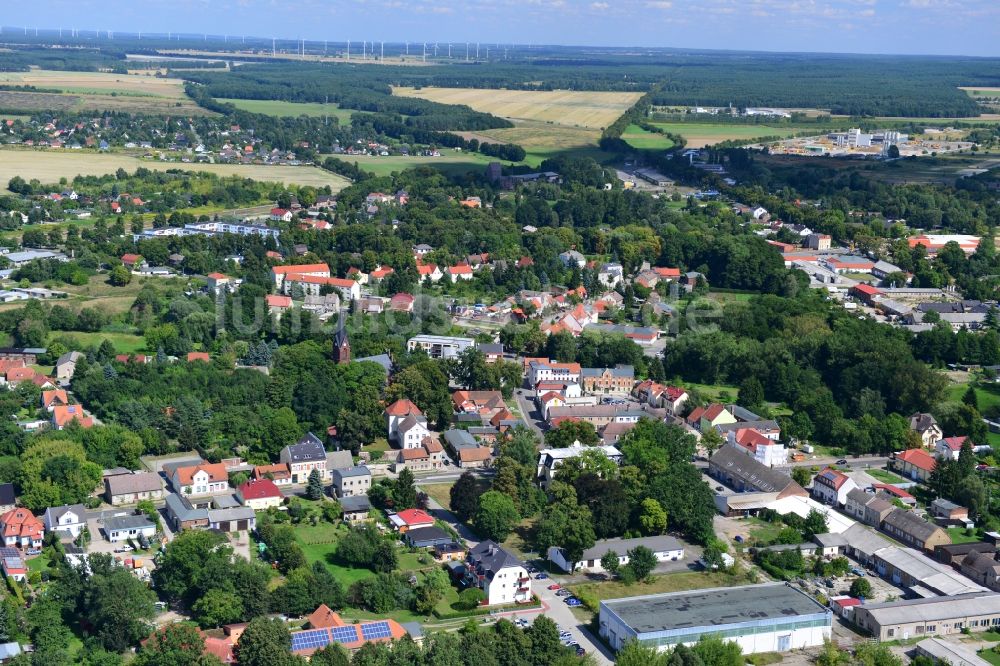 Luftbild Werneuchen - Stadtansicht von Werneuchen im Bundesland Brandenburg