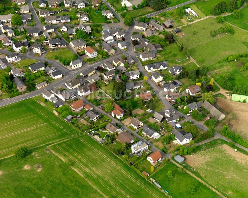 Weroth von oben - Stadtansicht von Weroth im Bundesland Rheinland-Pfalz