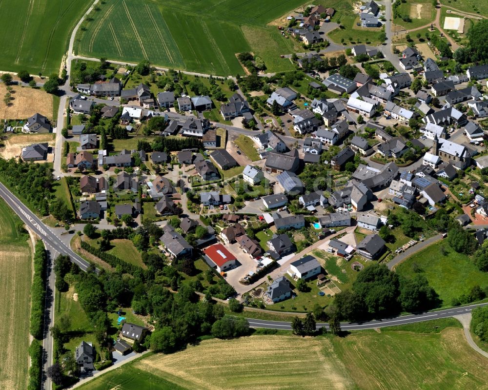 Luftbild Wiebelsheim - Stadtansicht von Wiebelsheim im Bundesland Rheinland-Pfalz