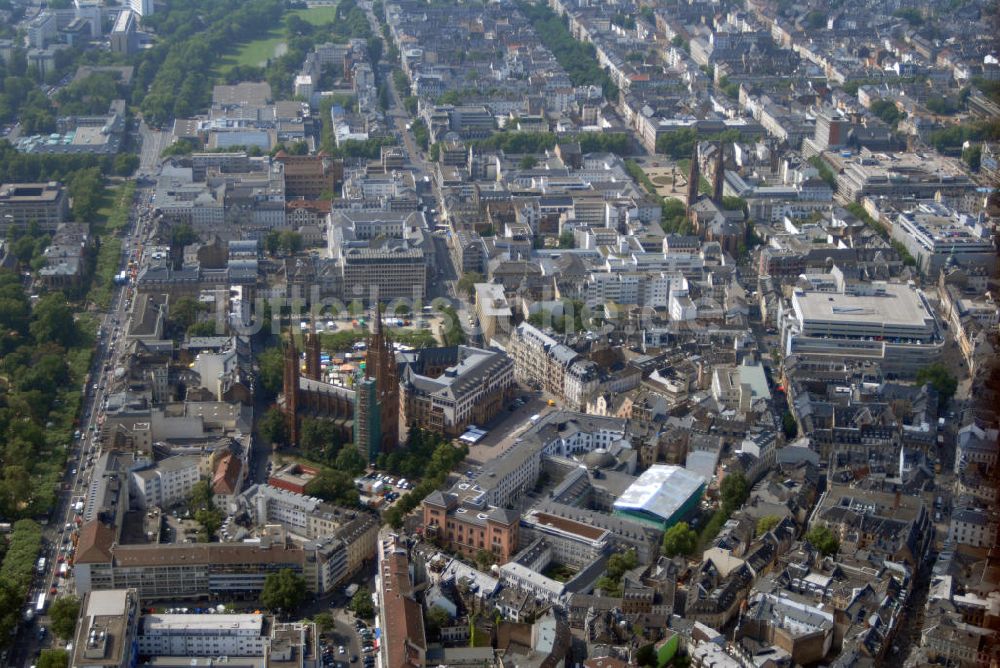 Luftbild Wiesbaden - Stadtansicht Wiesbaden