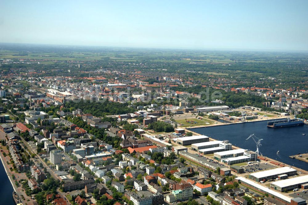 Luftbild Wilhelmshaven - Stadtansicht von Wilhelmshaven in Niedersachsen