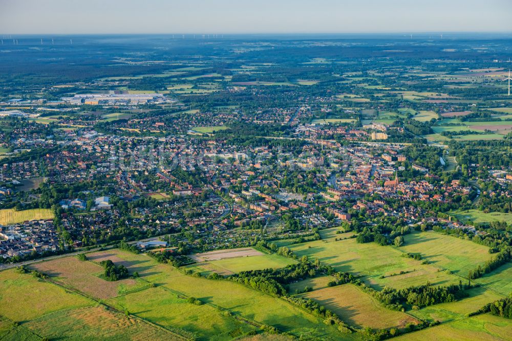 Luftaufnahme Winsen (Luhe) - Stadtansicht in Winsen (Luhe) im Bundesland Niedersachsen, Deutschland