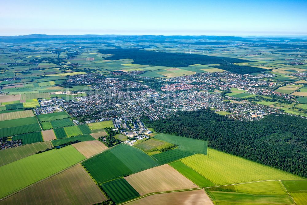 Wolfenbüttel von oben - Stadtansicht in Wolfenbüttel im Bundesland Niedersachsen, Deutschland