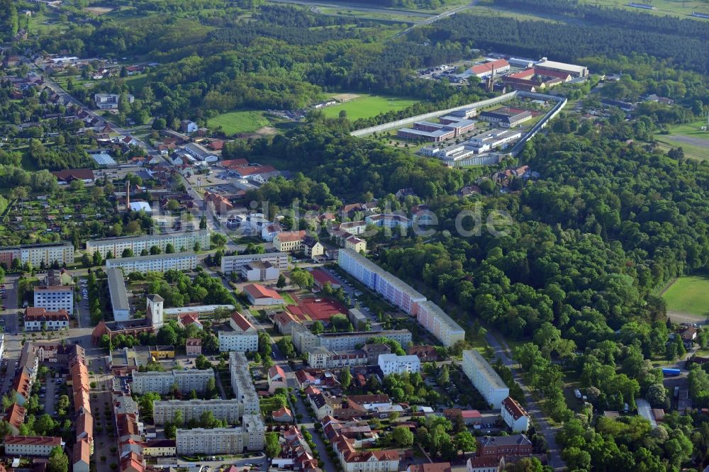 Luftbild Wriezen - Stadtansicht von Wriezen im Bundesland Brandenburg