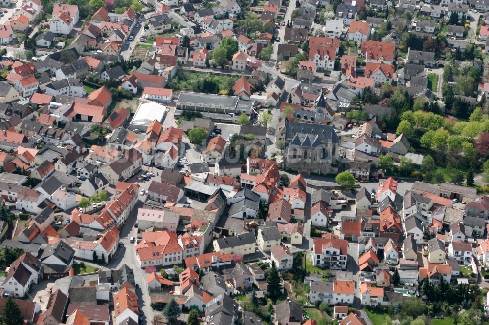 Zornheim aus der Vogelperspektive: Stadtansicht von Zornheim im Bundesland Rheinland-Pfalz