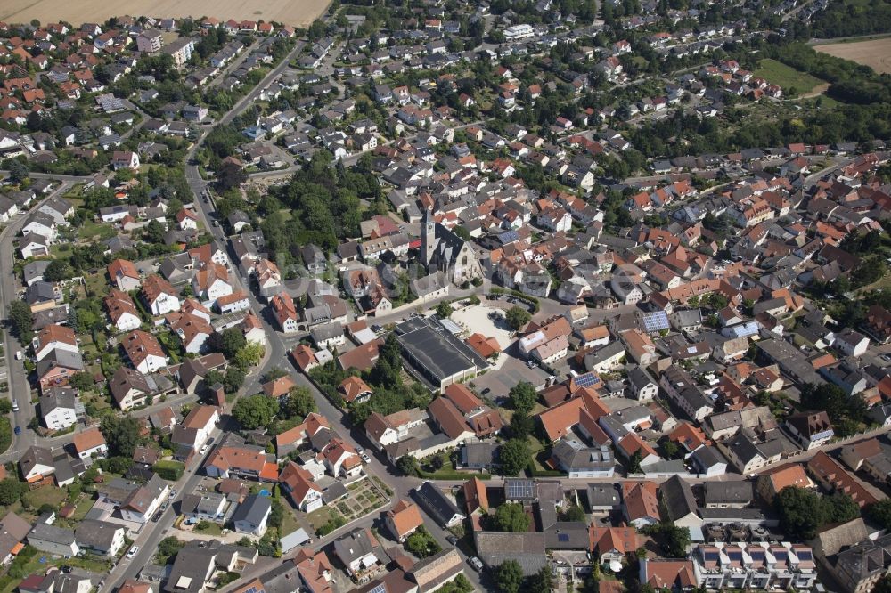 Zornheim von oben - Stadtansicht von Zornheim im Bundesland Rheinland-Pfalz