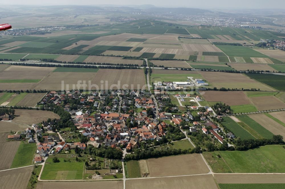 Zotzenheim / VBG Spendlingen-Gen aus der Vogelperspektive: Stadtansicht von Zotzenheim / VBG Spendlingen-Gensingen im Bundesland Rheinland-Pfalz