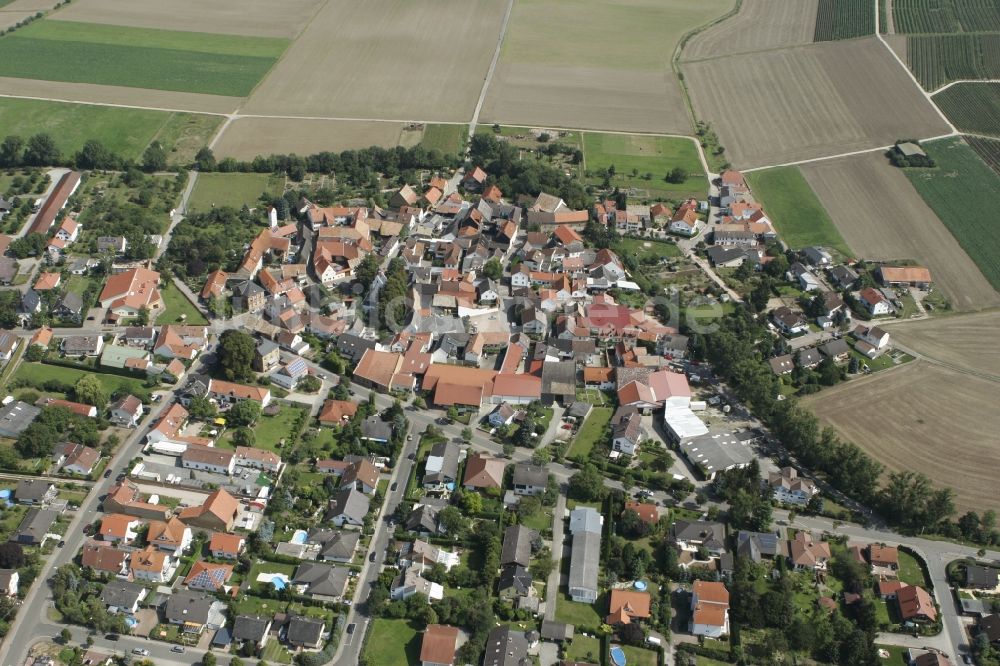 Luftbild Zotzenheim / VBG Spendlingen-Gen - Stadtansicht von Zotzenheim / VBG Spendlingen-Gensingen im Bundesland Rheinland-Pfalz