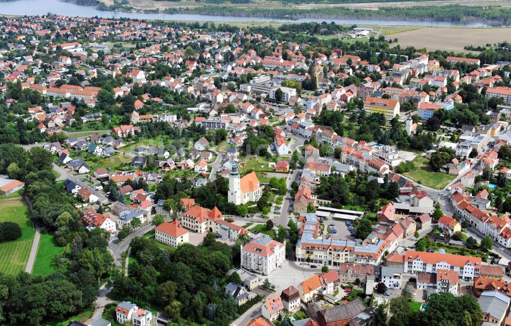 Luftbild Zwenkau - Stadtansicht Zwenkau