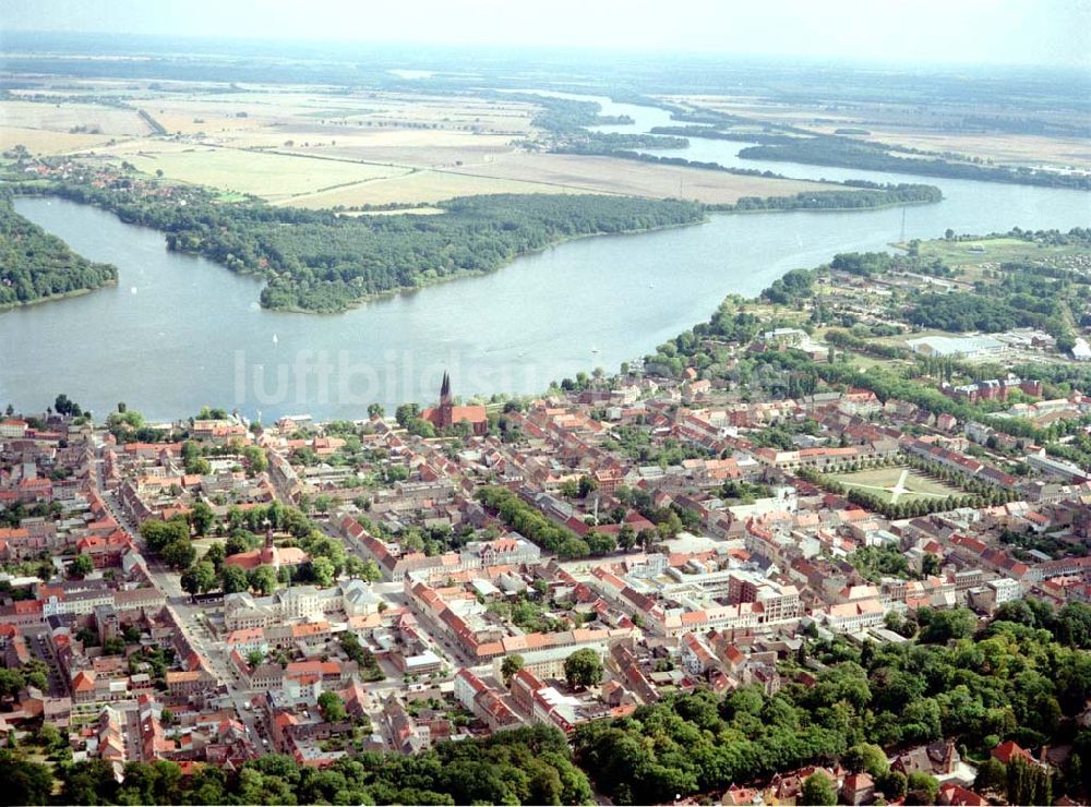 Neuruppin / BRB von oben - Stadtansichten von Neuruppin.