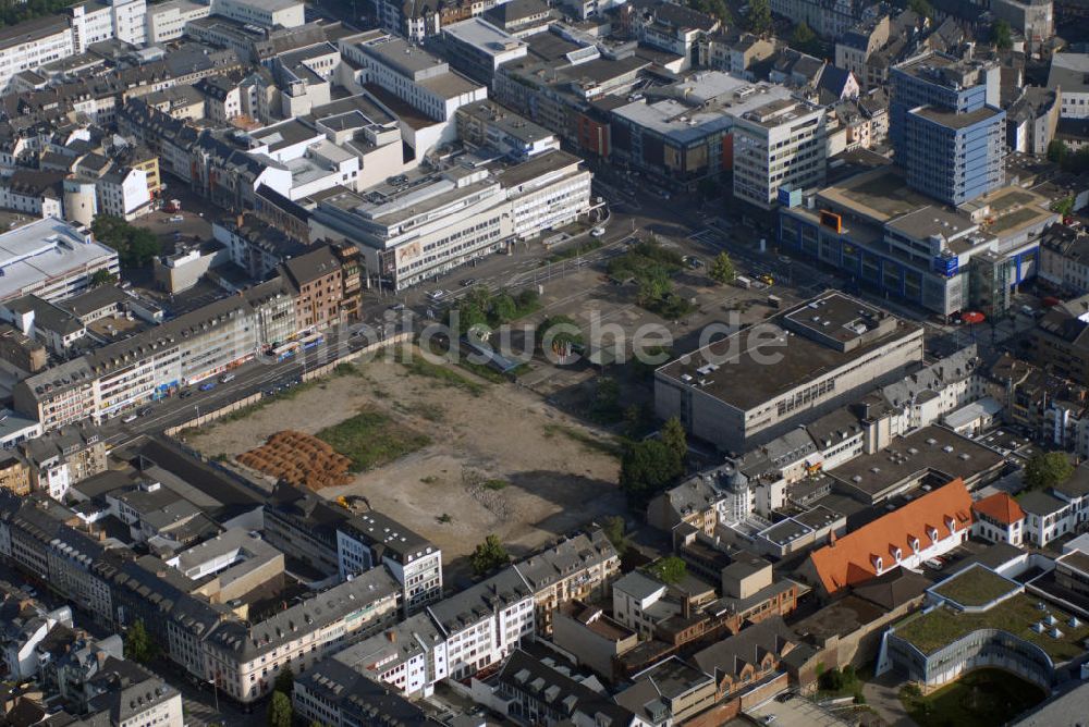 Koblenz von oben - Stadtüberblick Koblenz