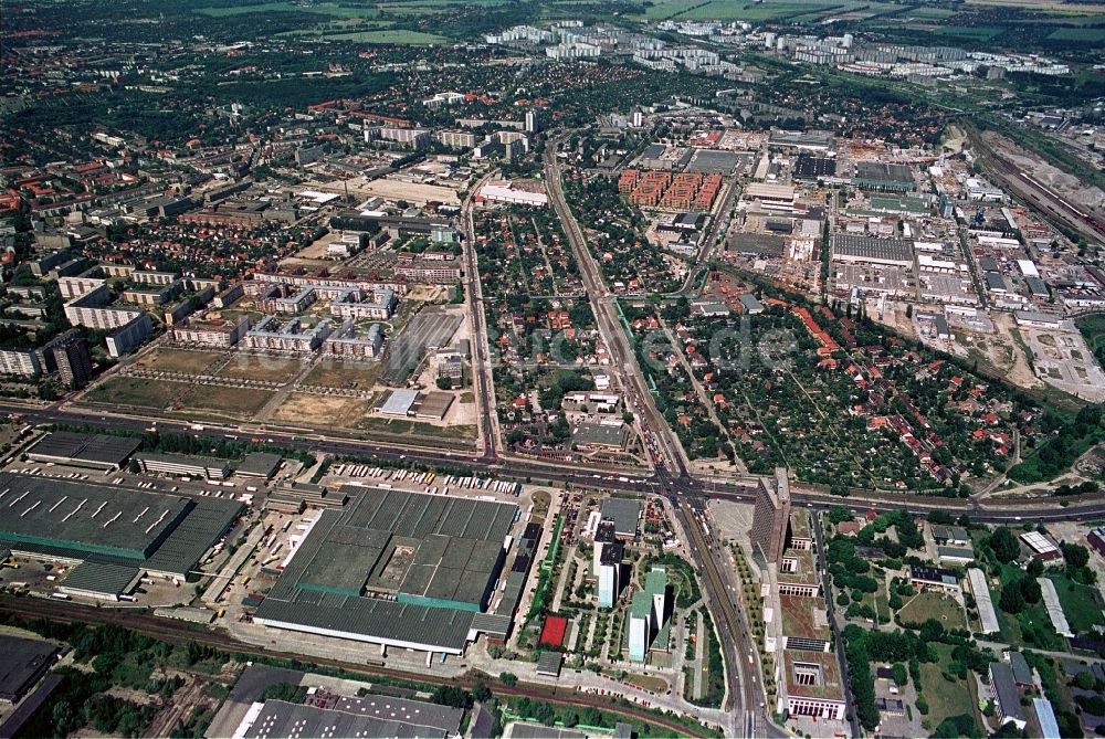 Berlin aus der Vogelperspektive: Stadtbezirk Berlin ...