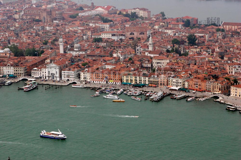 Luftbild Venedig - Stadtbezirk Castello Venedig