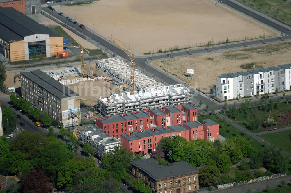 Berlin aus der Vogelperspektive: Stadtentwicklungsgebiet Eldenaer Strasse Berlin