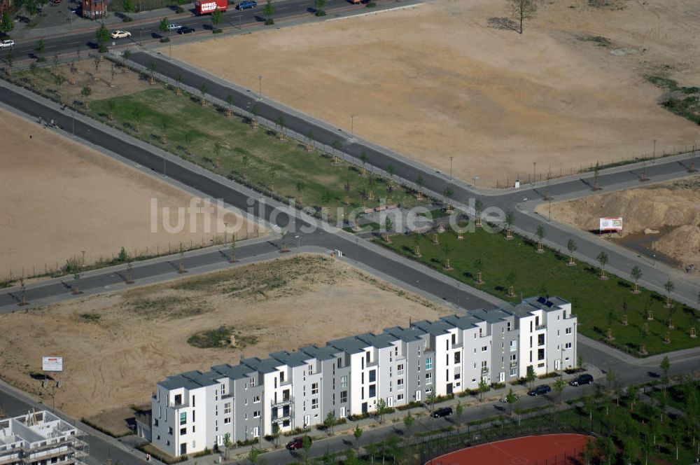 Luftaufnahme Berlin - Stadtentwicklungsgebiet Eldenaer Strasse Berlin