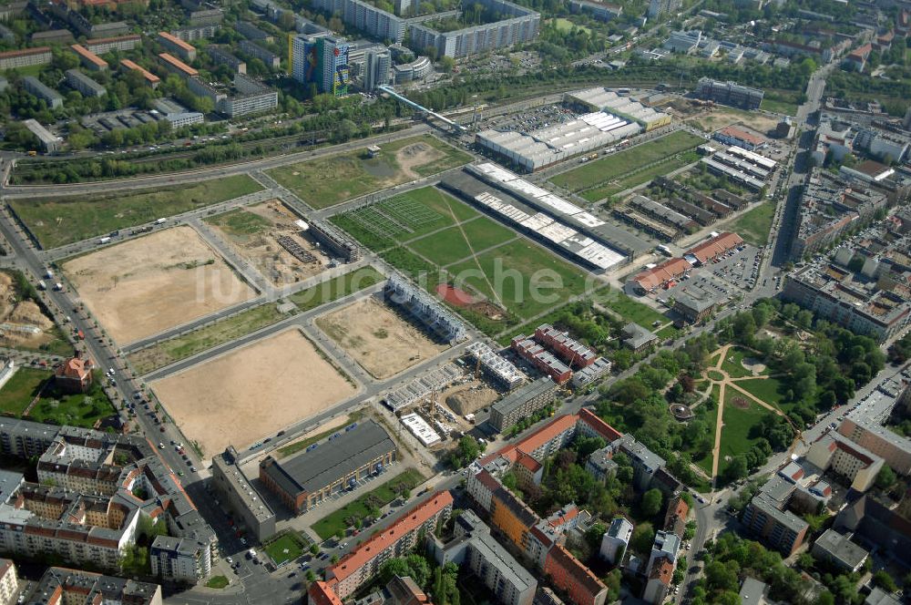 Berlin von oben - Stadtentwicklungsgebiet Eldenaer Strasse Berlin