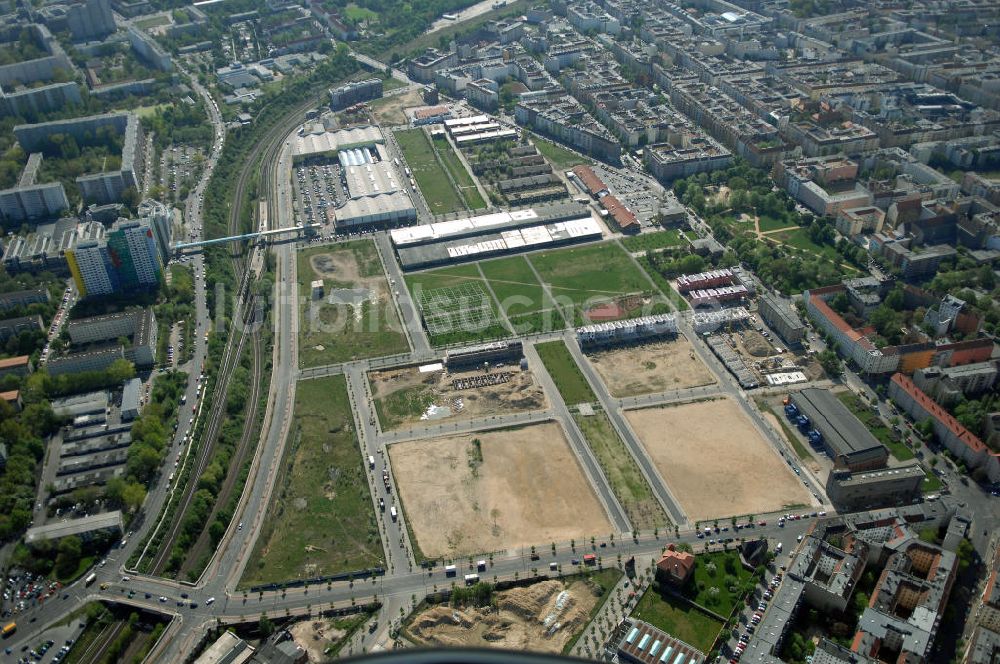 Luftbild Berlin - Stadtentwicklungsgebiet Eldenaer Strasse Berlin