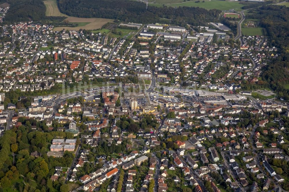 Luftbild Hemer - Stadtfest im Zentrum in Hemer im Bundesland Nordrhein-Westfalen