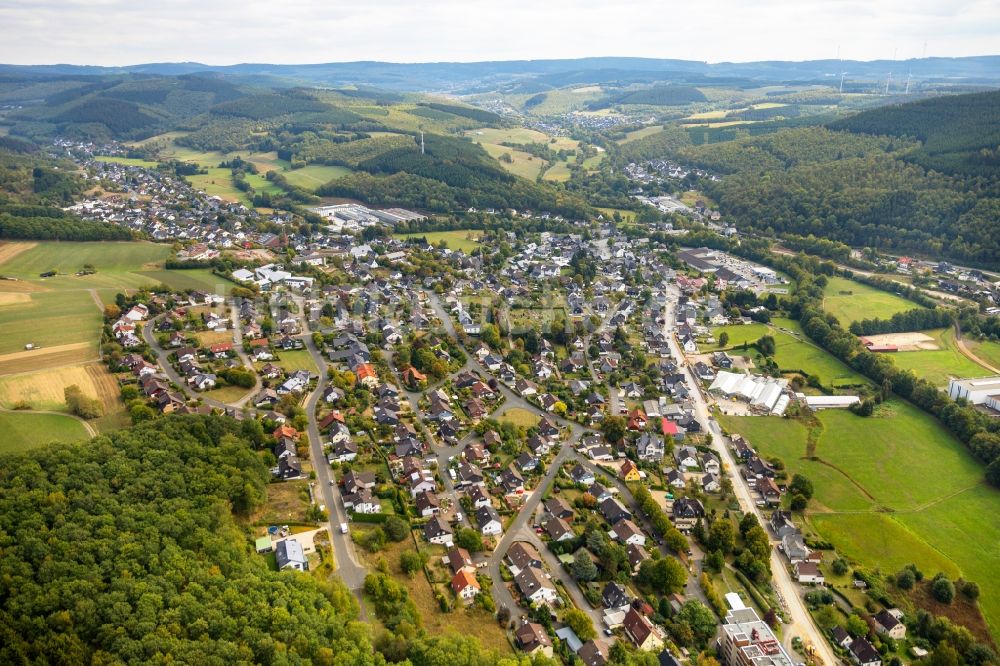 Deuz von oben - Stadtgebiet mit Außenbezirken und Innenstadtbereich in Deuz im Bundesland Nordrhein-Westfalen, Deutschland