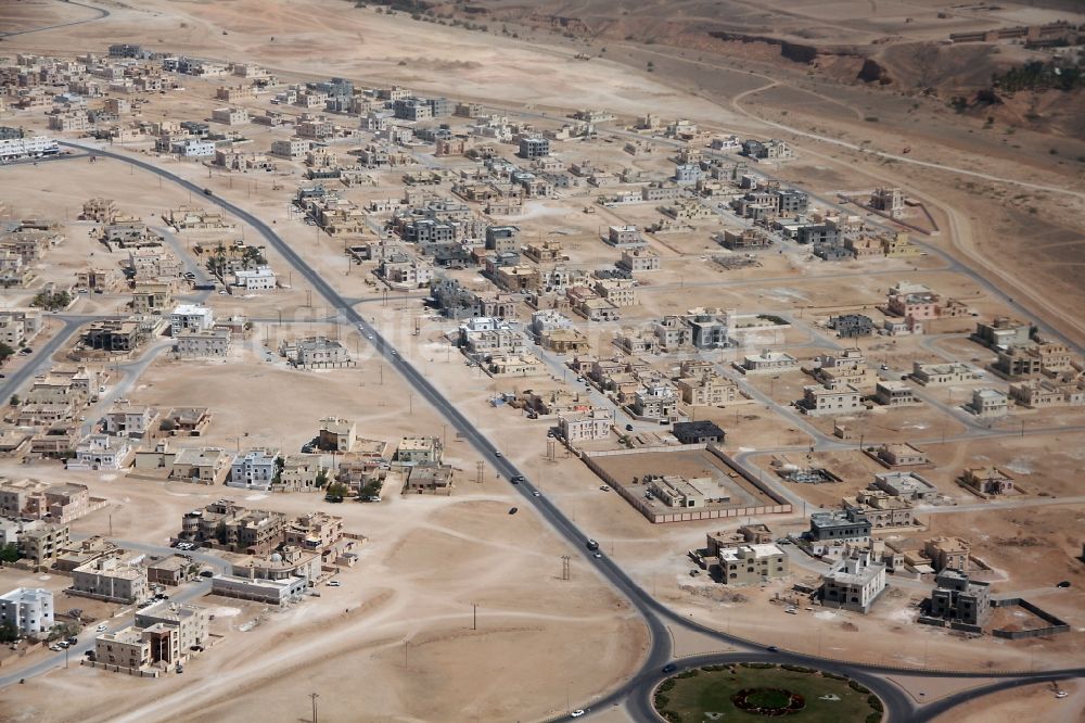 Luftaufnahme Salalah - Stadtgebiet mit Außenbezirken in Salalah in Dhofar Governorate, Oman