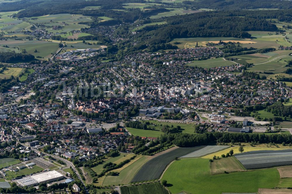 Luftbild Stockach - Stadtgebiet mit Außenbezirken in Stockach im Bundesland Baden-Württemberg, Deutschland