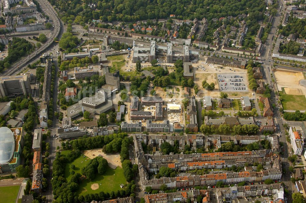 Düsseldorf von oben - Stadtgebiet Düsseldorf-Derendorf