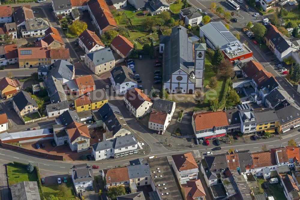 Luftbild Losheim am See - Stadtgebiet von Losheim am See im Saarland