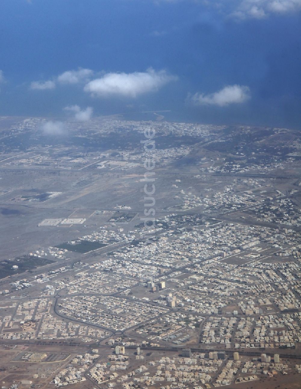 Luftbild Matrah - Stadtgebiet in Muscat Governorate, Oman