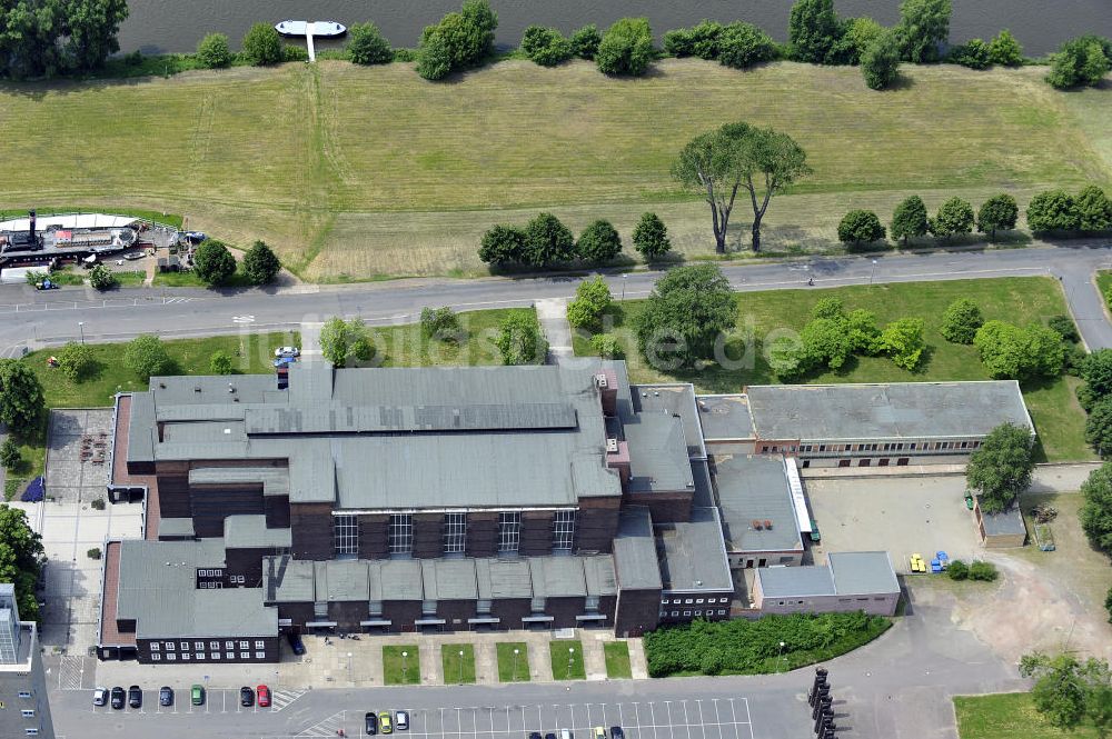 Luftaufnahme Magdeburg - Stadthalle Magdeburg