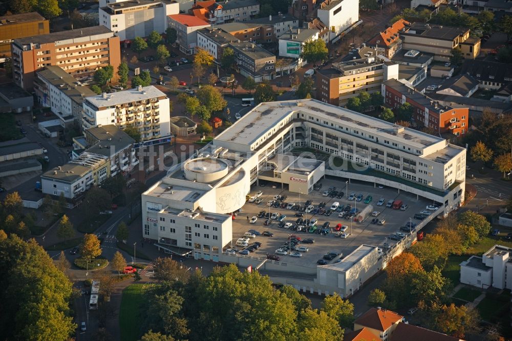 Luftbild Oer-Erkenschwick - Stadthalle in Oer-Erkenschwick im Bundesland Nordrhein-Westfalen