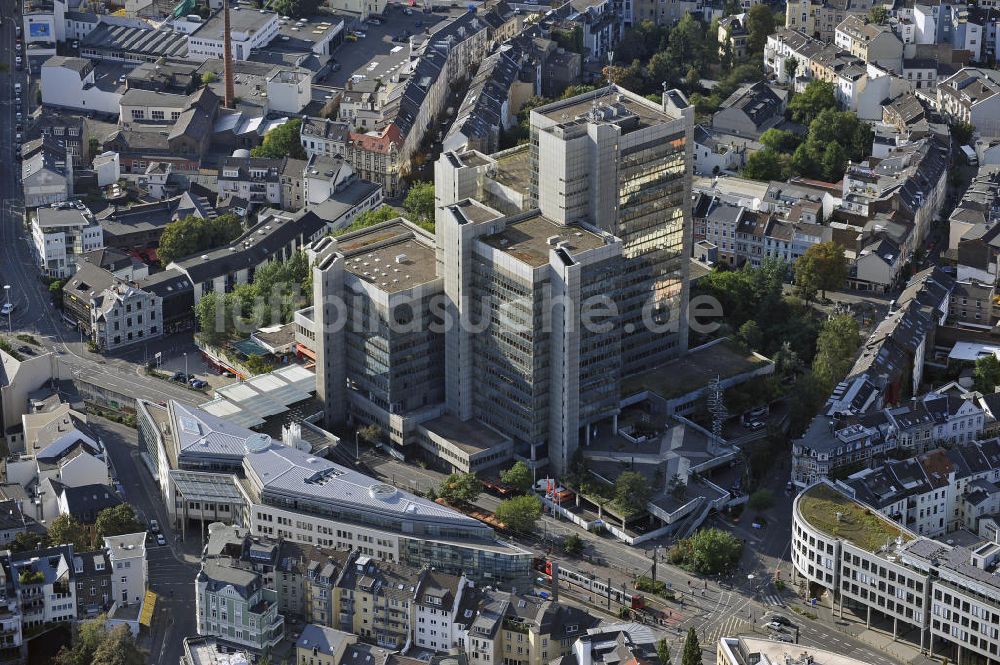 Bonn - Nordstadt von oben - Stadthaus Bonn