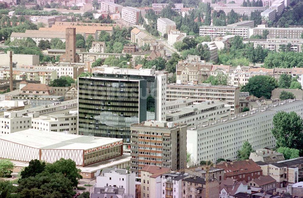 Luftbild Cottbus / Brandenburg - Stadthotel Cottbus.