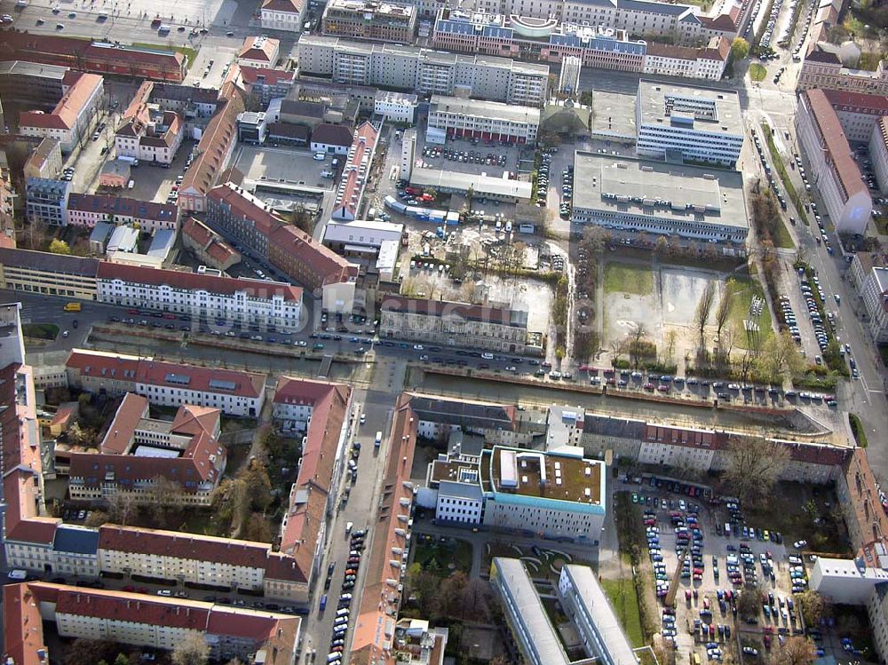 Potsdam aus der Vogelperspektive: Stadtkanal Potsdam