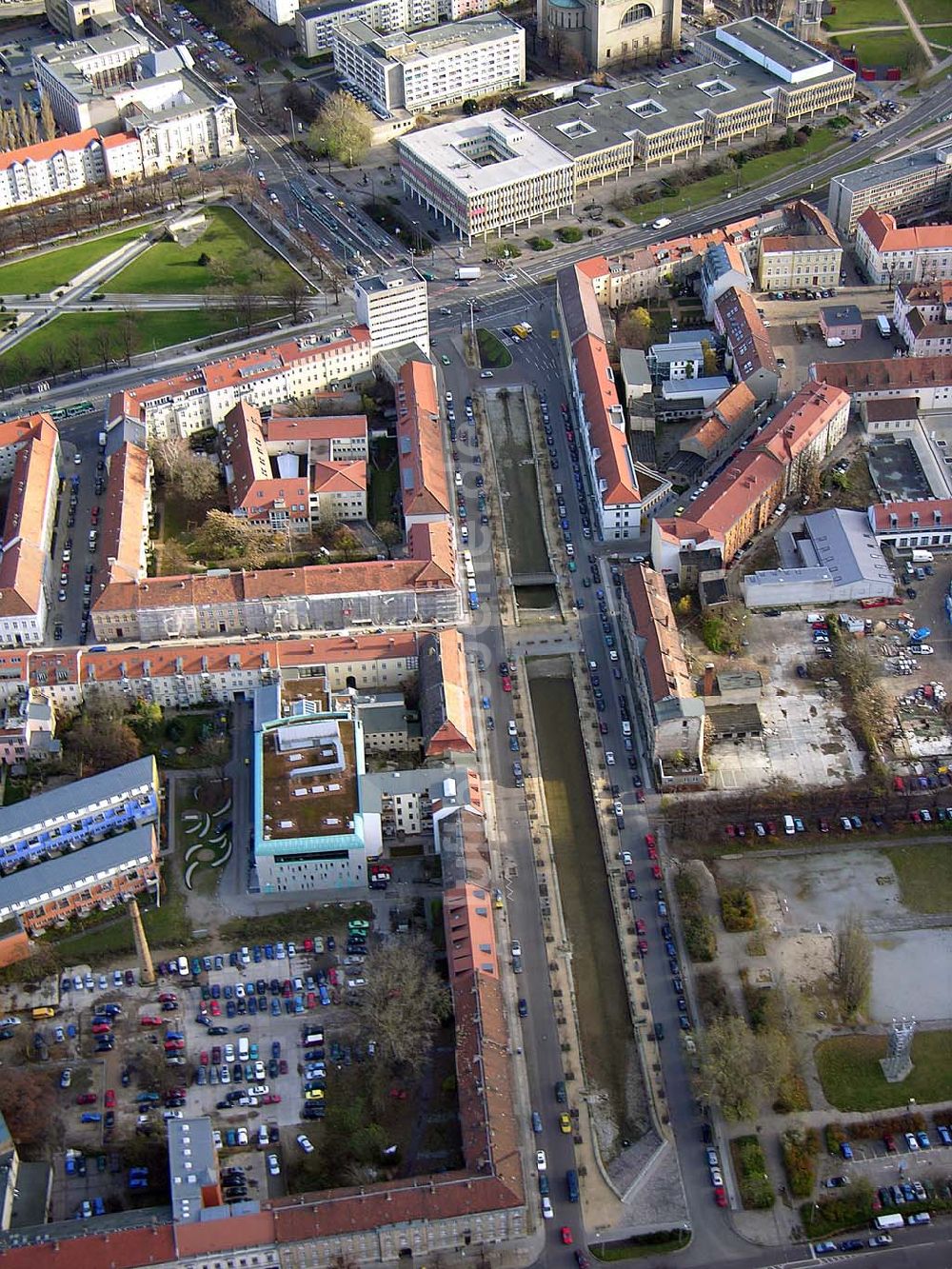 Luftbild Potsdam - Stadtkanal Potsdam