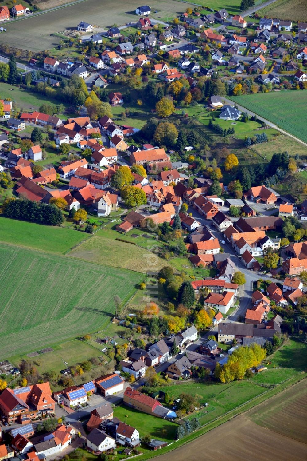 Luftbild Kaierde - Stadtkern von Kaierde im Bundesland Niedersachsen