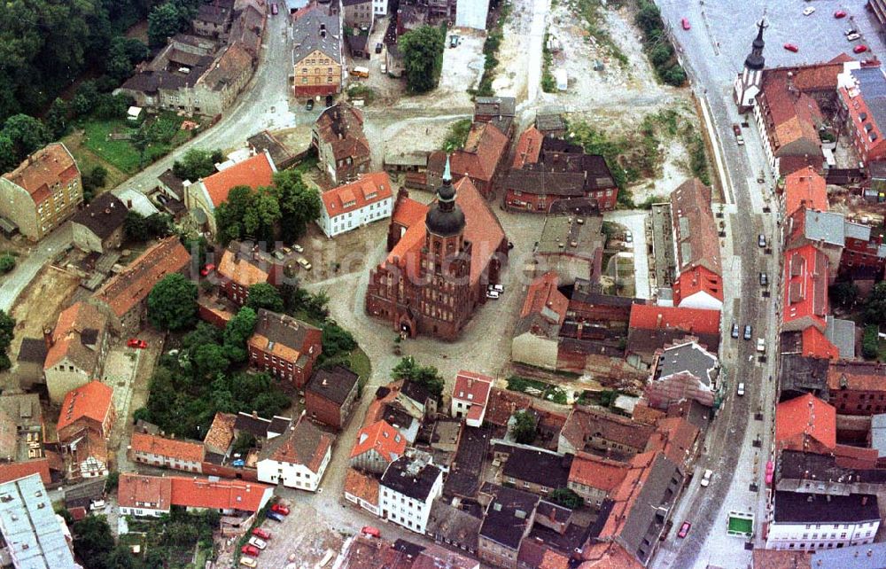 Luftbild Spremberg - Stadtkern von Spremberg/Brandenburg 05.05.1994