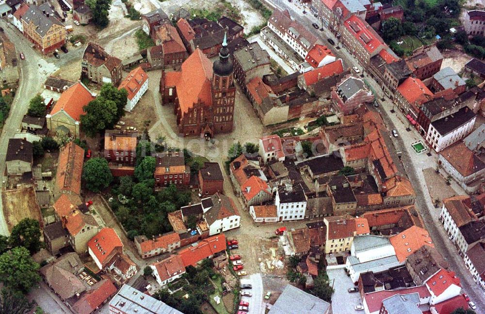 Luftaufnahme Spremberg - Stadtkern von Spremberg/Brandenburg 05.05.1994